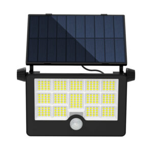 conductive solar LED wall light