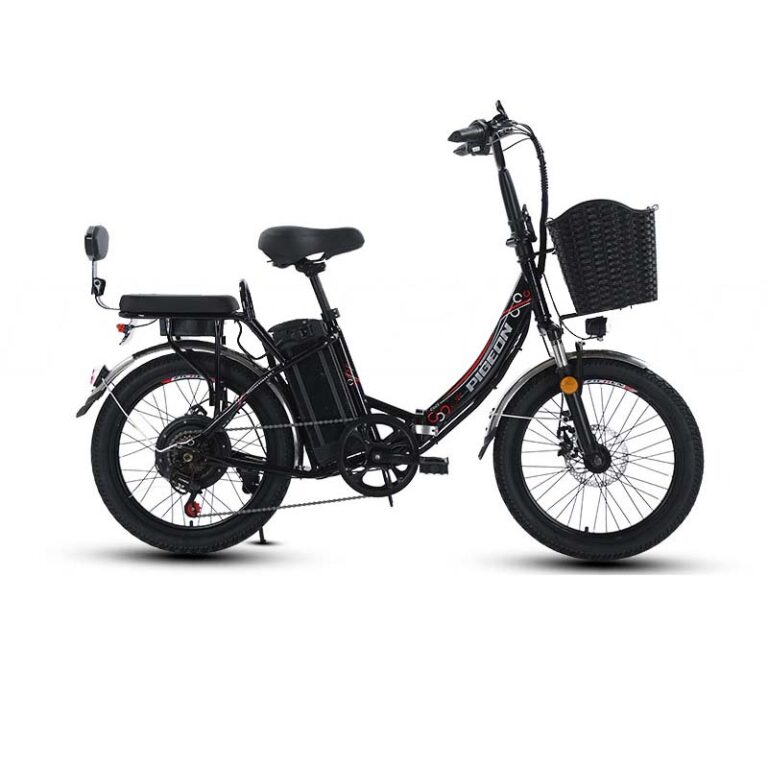 Foldable Electric Bicycle black